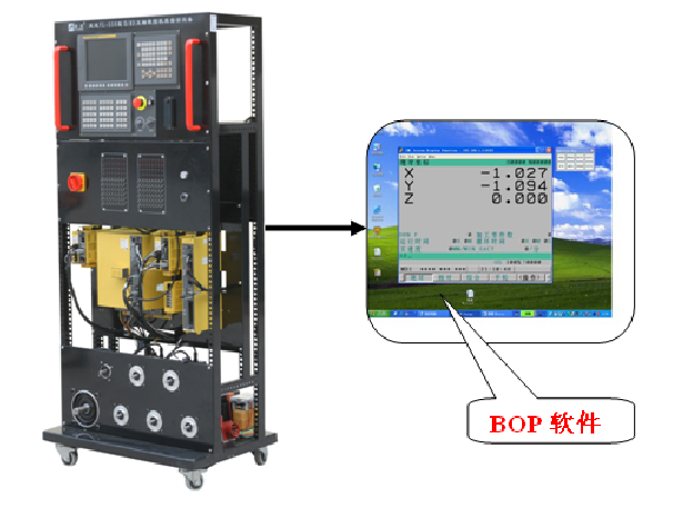 3044am永利(中国)集团-官方网站YL-559型0i MF数控铣床实训设备 （教师机）